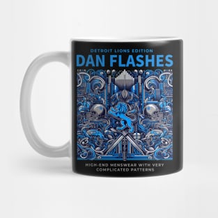 Dan Flashes Detroit Lions edition Mug